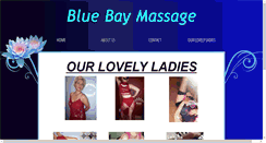 Desktop Screenshot of bluebaymassage.com